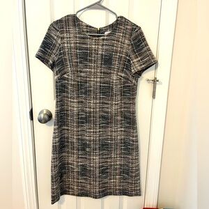 Calvin Klein size 8 tweed dress